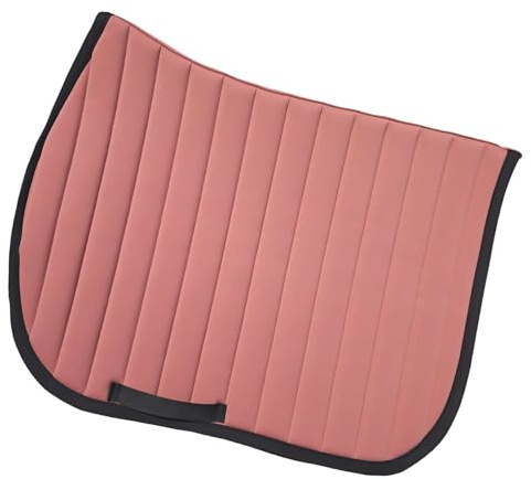 Generisch Horse Selle Pad Western Poney - Amortissement des chocs respirant - Accessoire d'équitation élégant pour débutants, amateurs et professionnels