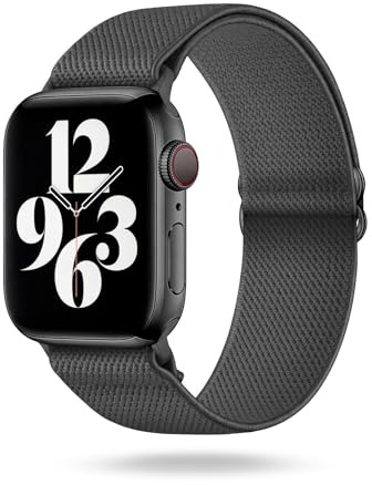 Flex Loop för Apple-modeller, Apple Watch 9 (41mm), Nylon tyg Metall