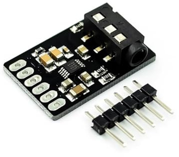 Geavonyg Modulo Convertitori del Suono Stereo Professionale con Risoluzione A Basso Rumore A A 3 3 V/5 V Fidelity Alte fedeltà Digitali agli Analoghi Convertitori