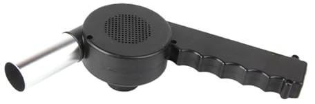 Oxxggkao Soffietto elettrico Portatile Barbecue Strumento Air Blower Carbone Starter 2 Velocità Camini Soffietto Ventilatore