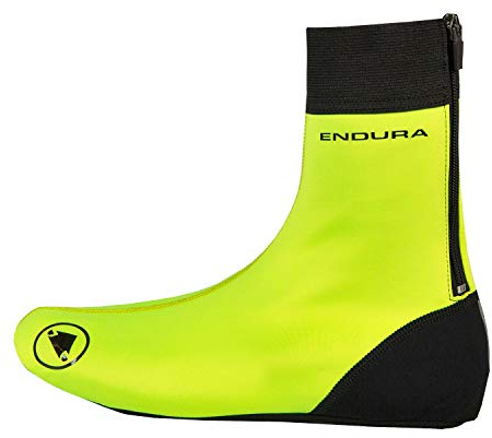 Endura Unisex-Adult Road Cycling Overshoe Windchill Hi-Viz Yellow, Medium