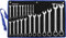 BRILLIANT TOOLS BT013221 Ratschenringschlüssel-Satz, 21-tlg, umschaltbar, 6 - 32 mm [Powered by KS TOOLS]