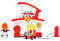 Little Tikes Letâ€™s Go Cozy Coupe Fire Station Playset For Tabletop & Floor Play - Includes Cozy Fire Truck, Rescue Hat, Barbecue Grill & Fire Hydrant - For Toddlers 3+ Years
