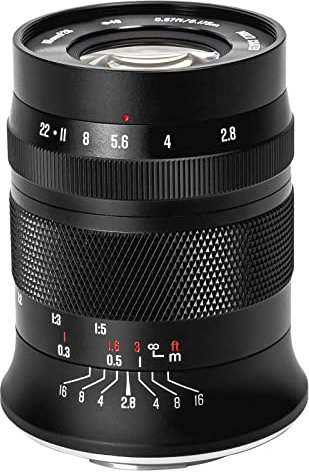 Meike 60mm F2.8 Ampliación Macro Enfoque Manual Objetivo APS-C Compatible con Fujifilm X Mount Cámaras sin espejo X-T1 X-T2 X-T3 X-T4 X-T5 X-T10 X-T20 X-T100 X-T20 XPro1 X-S10