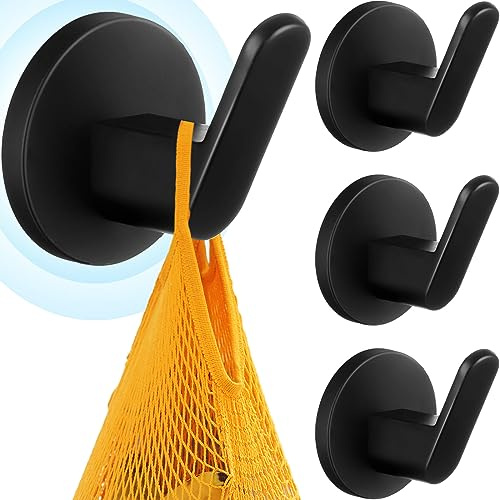 Kanayu 4 Pcs Magnetic Hooks Heavy Duty Magnetic Wreath Hanger, Magnet Tool Holder Garage Storage Tool Organizer Hanger for Refrigerator Kitchen Doors