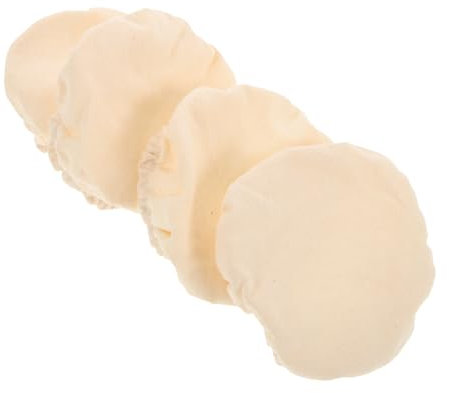 PRETYZOOM Housse De Protection Pour Bocaux Couvercle En Tissu Pour Bocaux 4 Pièces Diamètre 7,5-10,5 Cm Facile à Utiliser Fermentation Cuisine