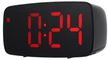 OSOLADY Despertador Pilas Reloj Digital Pantalla Led Reloj Despertador Digital