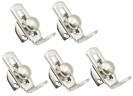 HEMOTON Supporto per Pollice 5 Set Regolabile Clarinetto in Ottone Nichelato Argento Accessorio per Strumenti a Fiato per Studenti di Clarinetto