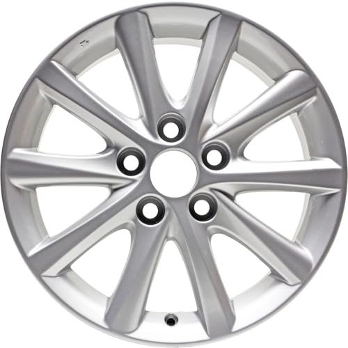 New 16x6.5 16 Inch 10 Spoke Aluminum Alloy Wheel Rim for Toyota Camry 2010-2011 | ALY69565U20N | Direct Fit - OE Stock Specs