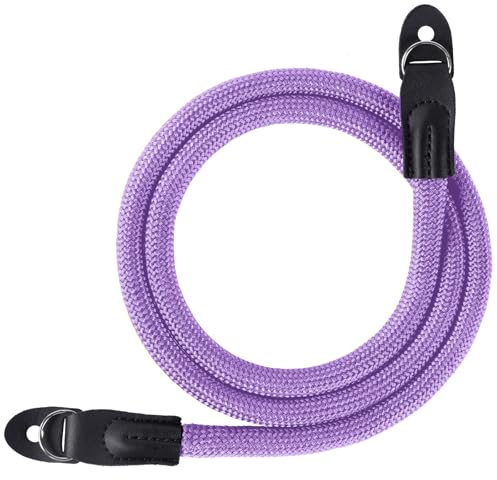 flintronic Kamerarem, 102 cm halkfri kamera bärrem, snabblås axelrem, nackrem axelrem, klätterrep för SLR/DSLR/Fujifilm/Nikon/Sony/Olympus/Panasonic digitalkameror