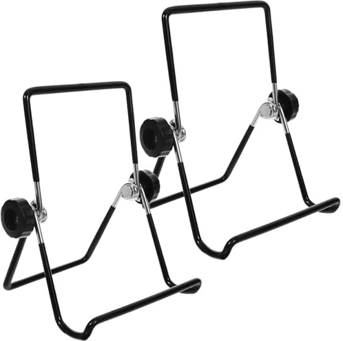 DOITOOL Soportes Plegables Portátiles para Germinación en Tarros Mason de Acero Inoxidable 2 Unidades Negras Soporte Compacto para Cultivo en Frascos de Vidrio Adecuado para Jardinería