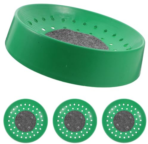 Alasum Ciotole per Nidificazione Piccioni Ciotole per Uova e nidi di piccioni in ABS Set 4 Pezzi durevoli e Facili da Pulire per Allevamento efficiente