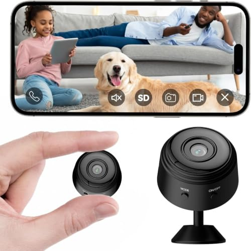 Générique Caméra de sécurité WiFi sans Fil extérieure intérieur 1080P