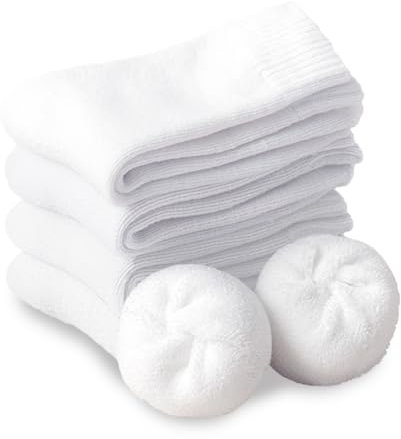 Josnown Thermosocken Herren, 5 Paar Dicke Frotteesohle Winter Warme Socken, Anti Schweiß, Thermo Effekt, Atmungsaktives Wollsocken, Größe 39-45