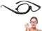 AJinacious Make Up Glasses, Makeup Reading Glasses for Women, Rotatable Flip Up Single Lens, +3.5 Magnifying Cosmetic Reading Glasses, 350 Degrees Rotatable Make up Glasses For Womems Reading Glasses