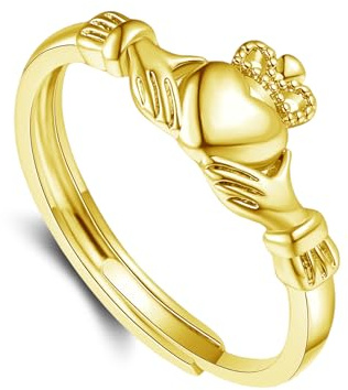Zecimi Hug Rings,Open Silver Hug Ring for Women Engarved Always with You | Adjustable Thumb Ring, Always in My Heart, I Love You Forever, Granddaughter Friendship Jewelry Gift with Box & Greeting Card