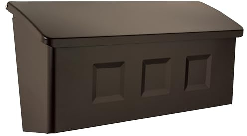 ARCHITECTURAL MAILBOXES 2689RZ Wayland Buzón de Pared para Montaje en Pared, Bronce frotado, S