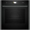 NEFF N90 B64VS71G0B Slie and Hide Single Oven with CircoTherm, Steam Boost, 4.1 Full Touch Display, Pyrolytic Self Cleaning, Soft Open and Close, Integrated, 60 x 60cm