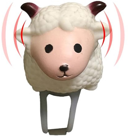 Fukamou Fahrradhupe Kinder, Kinder-Fahrradklingelhupe, Niedliche Tier-Fahrradklingeln Für Den Lenker, Quetschspielzeug-Fahrradklingel, Rennrad-Mountainbike-Zubehör, IHPCPVB5LR89HC3S024