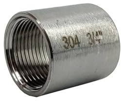 Presa for tubo filettato interno in acciaio inossidabile BSP da 3/4 pollici