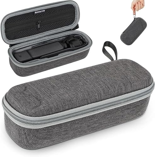 EZLINEOK Osmo Pocket 3 Case, Carrying Case for DJI OSMO Pocket 3, Portable Storage Carring Case,Compact Travel Protective Bag for DJI Osmo Pocket 3 Accessories(Standard Bag)