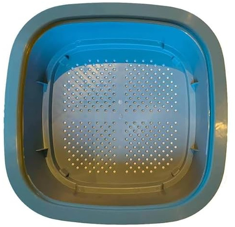 Wiggly Wigglers Compact Worm Farm Extra Tray and Frame | Wormery System | Top Tray | Sustainable Worm Composting (Grey)