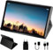 Tablette 10 Pouces Android 4Go RAM + 64Go ROM avec Quad Core | Batterie 8000mAh | Double Caméra 5+8MP | WiFi | Bluetooth | OTG | MicroSD 4-256 Go, avec Cas, Clavier et Souris - Gris