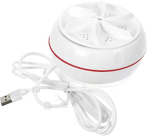 Mikinona 30W Portable Mini Washing Machine USB Powered Smart Washer for Sink Lightweight Travel Clothes Washer for Dormitory Camping and Home Use