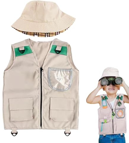Kit Explorateur Enfant Déguisement Enfant de Rôle Costume