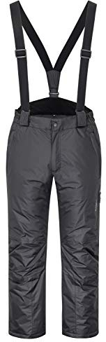 icefeld Pantalon d'hiver thermique pour homme - Sans PFC, Noir - Noir, 3XL