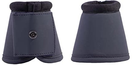 ARBO-INOX Hoppklockor Airflow-neoprenfoder hovklockor med brett kardborreband (M, marinblå)
