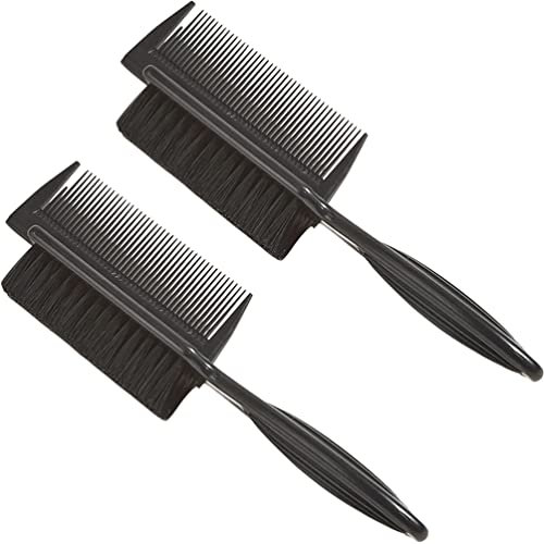 FRCOLOR Spazzola Per Da Viaggio Pettine a Doppia Faccia Per Cotonare Spazzola Per Con Setole Essenziali Per Barbiere