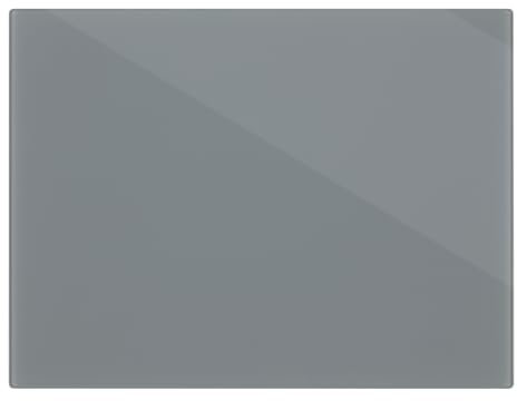 New York Central Graue Palette aus gehärtetem Glas, rechteckig, 30,5 x 40,6 cm, Kratzfest, leicht zu reinigende Künstlerpalette für präzise Farbmischung, reduzierte Blendung, lösungsmittelbeständig