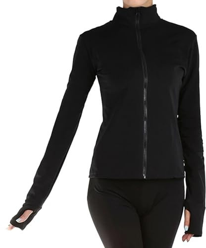LIUHUO Mädchen Eiskunstlauf-Trainingsanzug, Jacke, elegant, belüftet