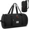 TAIHOYIN Sporttasche Herren Groß 60L Reisetasche Sport Tasche Rucksack mit Schuhfach Wasserdicht Trainingstasche Damen Fitness Gymtasche Leichte für Weekender Gym, Reise, Schwarz