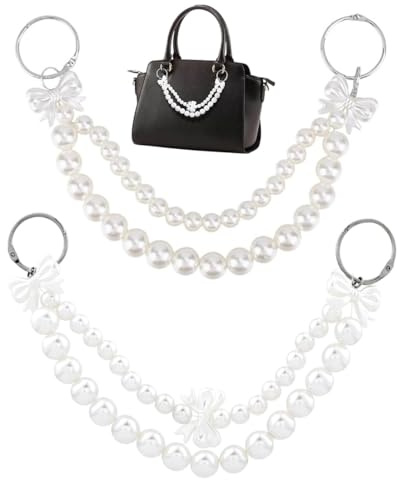 Ornamenti per borsa, catena di perle, accessori Bogg