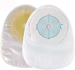 20PCS Disposable Drainable Pouches for Ostomy Bag Closed Colostomy Bags Supplies One Piece System