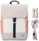 Johnny Urban Sac à Dos Femme & Homme Beige Rose - MIKA - Backpack avec Compartiment pour Laptop - Sac Fabriqué en PET Recyclé avec Rembourrage en Maille - Hydrofuge