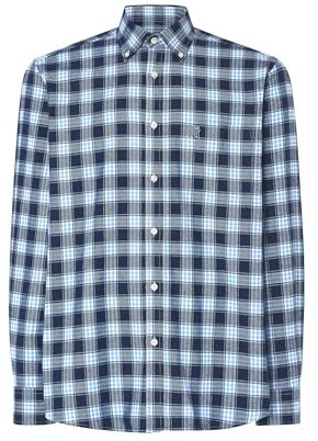 El Búho Nocturno Camisa Hombre Manga Larga - Invierno 100% Algodón Franela Cuadros o Popelín Antiarrugas - Bolsillo Tallas Grandes Holgada Button-Down Shirt - 100% Algodón, Azul 0400, XL