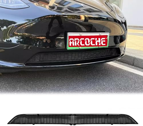 Arcoche Insertos De Rejilla De Malla Para Parrilla Delantera Para Tesla Modelo Y 2020-2024, Protector De Rejilla De Entrada De Aire, Cubierta De Rejilla De Parachoques De Tesla Modelo Y Accesorios