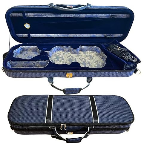 mezzo-forte Geigenkasten Luca, holzverstärkt, Gewicht nur 1,5 kg