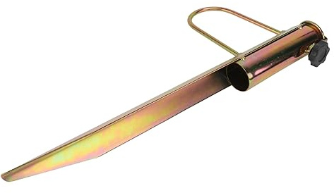 VINTORKY Support De Parasol De Plage en Fer pour Extérieur Ancre Parasol 25-32mm à Insérer Le Sol Stable Jardin Terrasse Plage Résistant Aux Vents Fortes