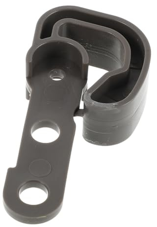 Angoily Fermo Porta Congelatore e Fermo di Ritenuta Porta Frigorifero in Plastica Resistente con Fibbia a Gancio per Sostituzione e Protezione Silenziosa Compatibile per Uso Domestico