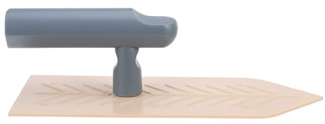SOIMISS Llana de Acabado para Yeso de Plástico con Mango Ergonómico, Paleta Alisadora Plana para Aplicación de Revestimiento, Herramienta de Mampostería Resistente para Bricolaje