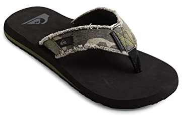 Quiksilver Herren Monkey Abyss Sport Sandalen, Grün Green Brown Black Xgck, 40 EU