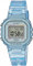 Casio Unisex Quartz Armbanduhr, 30.00mm GehäusegröÃŸe mit Clear digital Zifferblatt und blau Plastic/Resin Bracelet Armband LA-20WHS-2AEF