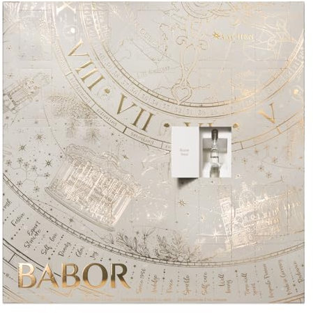 BABOR Adventskalender, 24-Tage-Intensiv-Ampullen-Kur, Feuchtigkeit, Regeneration und Anti-Aging, Beauty-Set, Kosmetik-Kalender, 24 x 2 ml