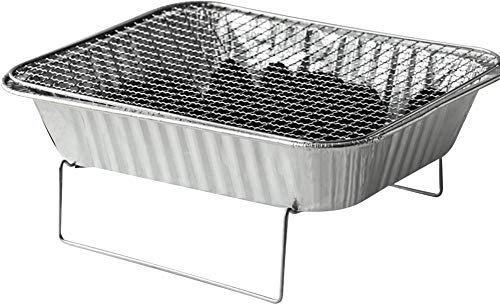 Disposable Portable BBQ Grill Home Outdoor Picnic Barbecue Stove with Charcoal 2-3 people