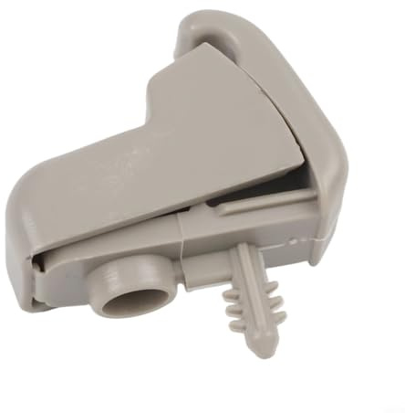 Besttoolifes Soporte de parasol para coche, ABS 735344980, compatible con Fiat y 147, accesorio interior exterior en gris para una fácil instalación