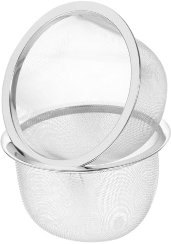 SHINEOFI Infusor De Té De Acero Inoxidable 3.14X3.14X2.04In 2 Unidades Colador De Té Reutilizable Accesorios Para Té Filtro De Infusiones Para Hogar Y Cocina